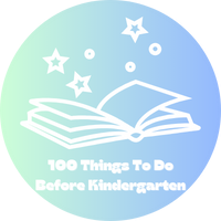 100 Things To Do Before Kindergarten Badge